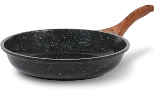 ESLITE Life Frying Pan Nonstick Skillet Induction Omelette Fry Pan with Granite Coating, 8 Inch