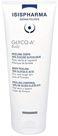 ISISPHARMA -GLYCO-A BODY - Peelingcreme für weiche, feuchtigkeitsspendende und straffende Haut - Glykolsäure, Sheabutter und pflanzliches Squalan - Trockene und raue Haut - Hergestellt in Frankreich