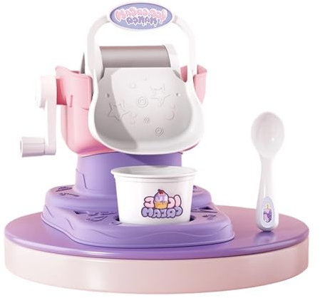 Sorbetière pour enfants facile à utiliser Machine à dessert congelée manuelle pour friandises maison