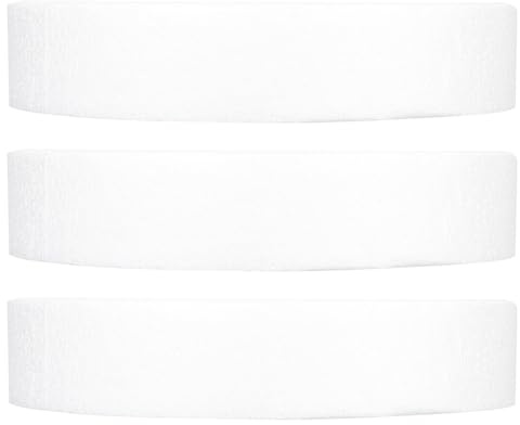 ifundom 3 Pezzi Dischi di Schiuma Rotondi Fai da Te 250Mm X 50Mm per Decorazioni Floreali Basi per Bouquet e Centrotavola Materiali Artigianali Sicuri Bordi Lisci per Progetti Creativi