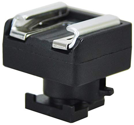 JJC MSA-1 Mini Advanced Hot Shoe to Universal Shoe Adapter for Canon Vixia HF M30HF M300 HF M31 HF M32 HF S10 HF S100 HF S11 HF S20 HF S200 HF S21 HF20 HF200 HF21 HF G20 HF G30