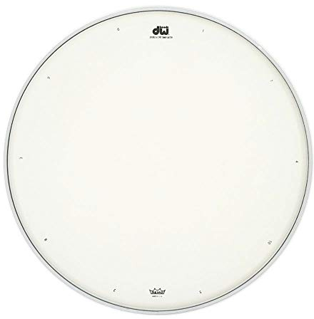 Drum Workshop Snaredrum päls dubbel A vit borstad 35 cm DRDHACW14