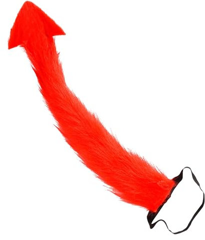 W WIDMANN MILANO Party Fashion - queue du diable, malléable, en peluche, enfer, accessoire pour costume de diable