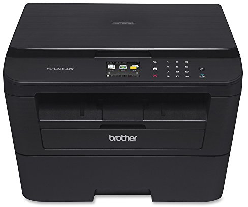 Brother HL-L2380DW Wireless Monochrome Laser Printer, Amazon Dash Replenishment Ready