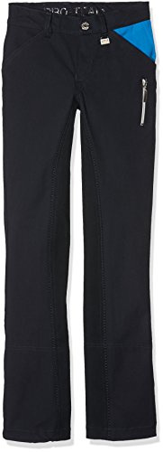 HKM Niños Jodhpur de equitación Pocket Flap de Global Team Pantalones, Todo el año, Infantil, Color Dunkelblau/Dunkelblau, tamaño 176