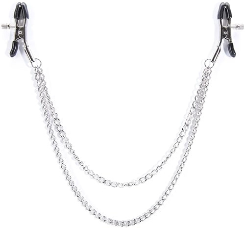Lovehoney Bondage Boutique Adjustable Nipple Clamps Adult Kit for Couples