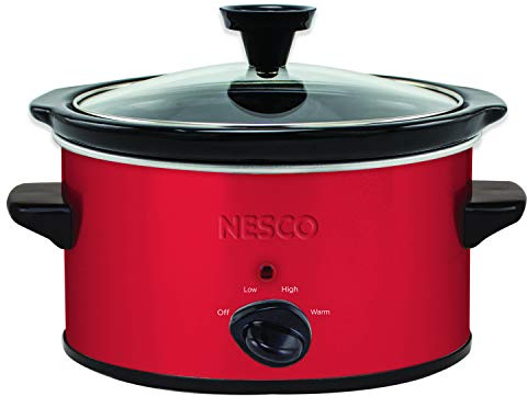 NESCO (R) 1.5QT SLOW COOKER RED