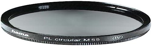 Hama Polarisations-Filter, 4-fache AR Vergütung, zirkularer Polfilter, für 58 mm Foto-Kameraobjektive