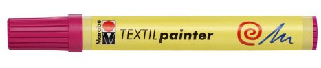 Marabu Textil Stylo Peintre Pointe 2-4 mm Framboise 005