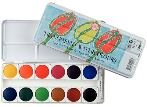 Talens Transparent Watercolor Set of 12