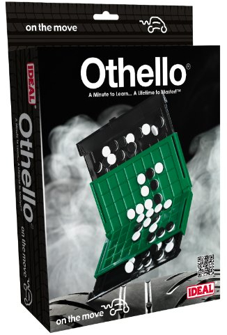 John Adams IDEAL, Othello On The Move travel Game: A Minute to Learn… a Lifetime to Master!, Family Strategy Game, for 2 Players, Ages 7+