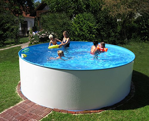 Summer Fun Basic Schwimmbecken-Set rund, inkl. Sandfilteranlage, Malibu. Ø ca. 350 cm. H ca. 120 cm'