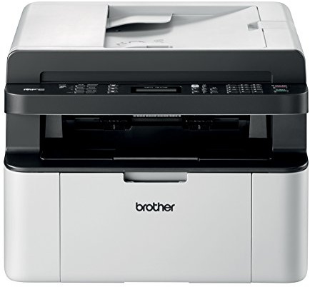 Brother MFC1910W |Multifunzione laser monocromatica compatta | Velocità di 20 ppm | ADF automatico da 10 fogli | WiFi, USB e Stampa da app | Incluso toner da 700 pagine
