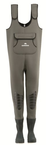 Cormoran Neopren Wathose mit Kautschukstiefeln (Filzsohle) Gr.40/41