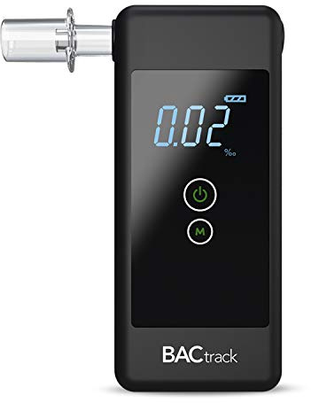 BACtrack Trace Professional Breathalyzer | DOT & NHTSA Compliant | Alcohol Tester with Police-Grade Accuracy | Portable Breathalyzers for Alcohol Testing | BAC Tester