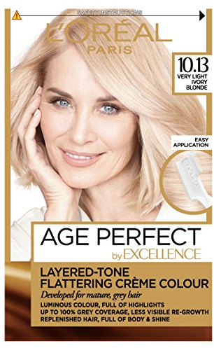 L'Oreal Excellence Age Perfect 10.13 Very Light Ivory Blonde Hair Dye