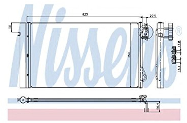 Nissens 94873 Klimakondensator