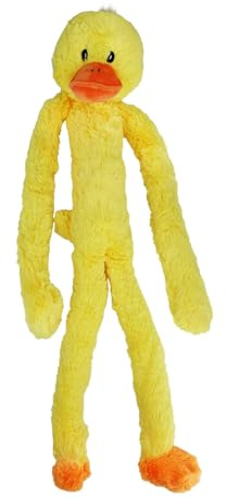 Multipet Swingin' Slevin Duck Dog Plush Toy - Squeaky Dog Toy