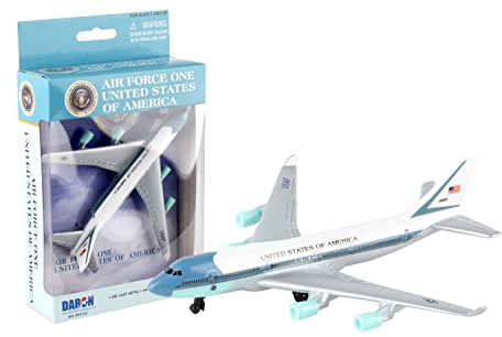 herpa Single Airplane Air Force One, Kleiner Maßstab, Flugzeug Modell, Spielzeug Miniaturmodell aus Metall und Kunststoff - für Kinder ab 3 Jahren!