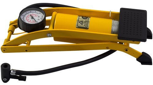 MAURER Pompa GONFIATORE A Pedale Un PISTONE Bici CANOTTO Auto MATERASSINO