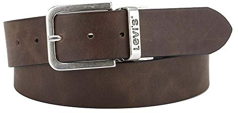 Levi's Herren Reversible Gürtel, Braun (Brown), 105 cm (Herstellergröße: 105)