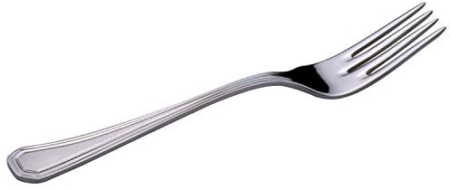 PIAZZA Paquete de 12 tenedores de pescado de acero inoxidable – Línea París – Longitud 18 cm