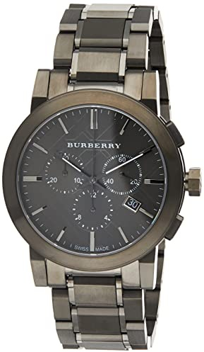 BURBERRY Femmes Analogique Quartz Suisse Montre avec Bracelet en Acier Inoxydable BU9354