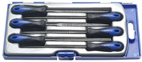 Faithfull PPWRASP Needle Rasp Set (6 Pieces), FAIPPWRASP