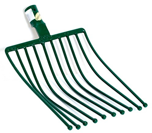 K114 Fourchette à pommes de terre avec 10 dents sans manche