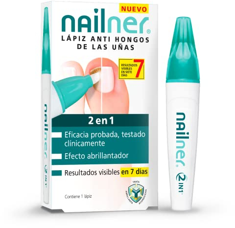 Nailner Penna per il trattamento delle unghie fungine, 4 ml, trattamento antifungino extra forte per unghie dei piedi, trattamento 2 in 1 per trattare e prevenire i funghi delle unghie dei piedi,