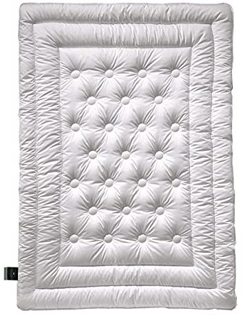 Billerbeck Bettdecke Brilliant - Winterdecke – 135 x 200 cm – warme Decke für den Winter – mit 100% Kamelhaar