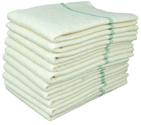 HRB Bodentücher 10 Stück, 50 x 60 cm beige Scheuerlappen Aufnehmer Feudel Wischtücher Putzlappen