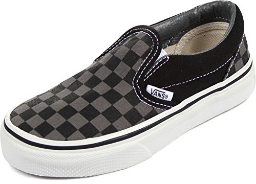 Vans CLASSIC SLIP-ON Low-Top Sneaker, Unisex Bambino, Multicolore (Checkerboard) EO0), 33