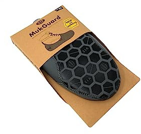 V12 MukGuard Reusable Overshoes – Washable, Slip-Resistant & Heavy-Duty Shoe Covers – Reusable Overshoes with Neoprene Upper & Rugged Grip Sole – Boot Cover for Work, DIY & Tradesmen - XL (11/12)
