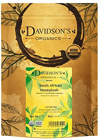 Davidson's Tea Bulk, South African Honeybush, 16-Ounce Bag