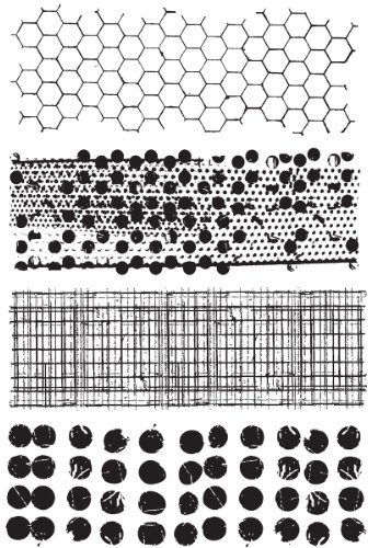 Stampers Anonymous Tim Holtz Cling Stamps 7X8.5, Mixed Media