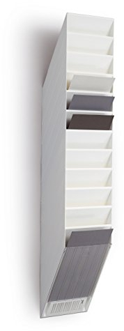 Durable Prospektspenderset Flexiboxx 12 A4, 1 Set, weiss, 1709763010