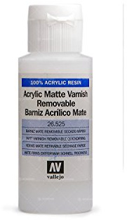 Vallejo - Acrylic Matte Varnish Removable