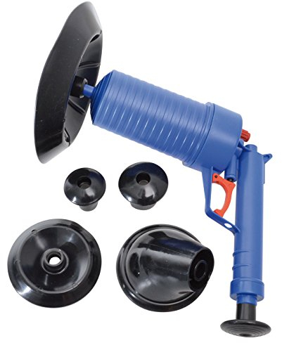 Blue Pearl 99907370 Druckluft-Reinigungspumpe für Rohre und Abläufe