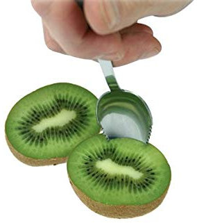 Cosy & Trendy – Cucchiaio a Kiwi e pompelmo in acciaio inox (Set di 3) – 14.5 cm