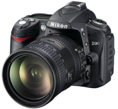 Nikon D90 KIT 18-200VR Fotocamera Reflex, Lega di Alluminio/Plastica, 1 Obiettivo incluso, AF-S DX, Nero