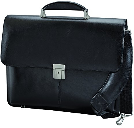 ALASSIO Faenza Serviette cuir 40 cm compartiment portable