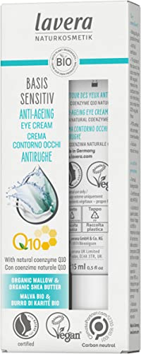 lavera Anti-Ageing Eye Cream Q10 ∙ Reduces Signs Of Premature Aging ∙ Vegan ✔ Organic Skin Care ✔ Natural & Innovative Cosmetics ✔ 15ml