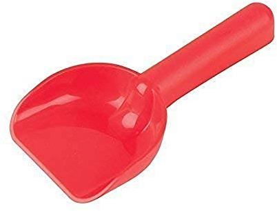 Hape Pelle Plage Enfant Rouge - Sans Phtalates & Résiste aux UV - Jouet 18 mois et Plus - Jouet Pour la Plage & le Bac à Sable - Découvrir, Manipuler, Expérimenter - Créativité & Divertissement