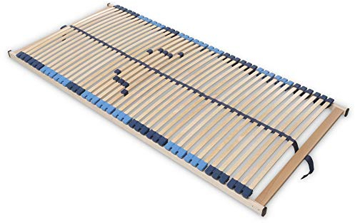 Betten-ABC Superflex NV MZV – 7-Zonen-Lattenrost zur Selbstmontage, Durchgehender Holm, 42 Leisten (Größe: 120x200)