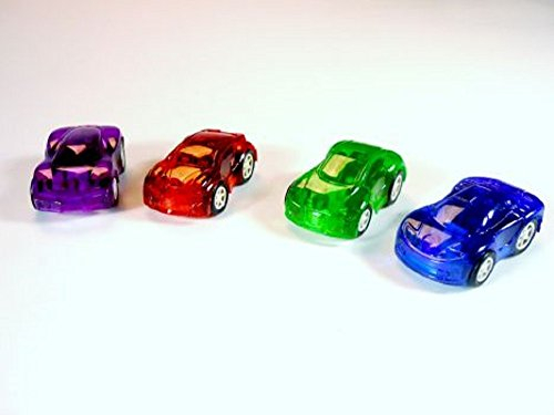 12 Sportwagen mit Rückzug Autos zum aufziehen Aufziehauto Mitgebsel Kindergeburtstag