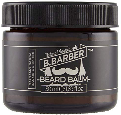 B.BARBER Natürlicher Bartbalsam, dermatologisch getestet, gelb, 5,5 x 5,5 x 5,5 x 5, 50 Milliliter
