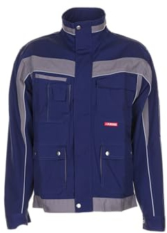 Planam 2502060 Size 60 Plaline Waisted Jacket - Marine Blue/Zinc