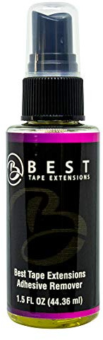 BEST TAPE EXTENSIONS ADHESIVE REMOVER โ C22 Citrus Solvent for Hair Extensions, Wigs, Toupees โ Tape in Remover, Glue Remover for Scalp, Lace, Skin โ 1.5oz Spray Bottle