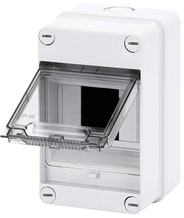 Gewiss GW40001 4 Module Enclosure Insulated Surface Mounted IP55 Watertight